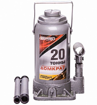 Домкрат гидравлический бутылочный 20т h 225-425мм SKYWAY STANDART